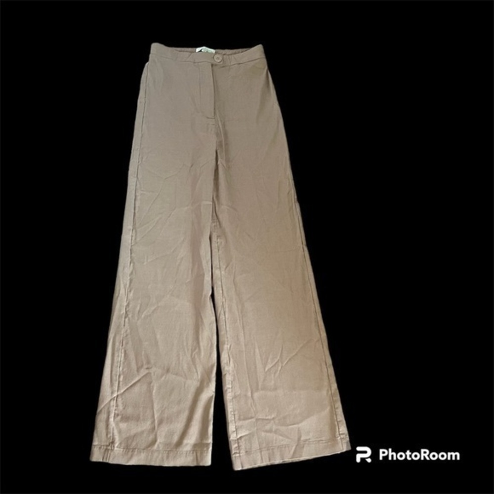 New Verge Girl brown flare dress pants with stretch